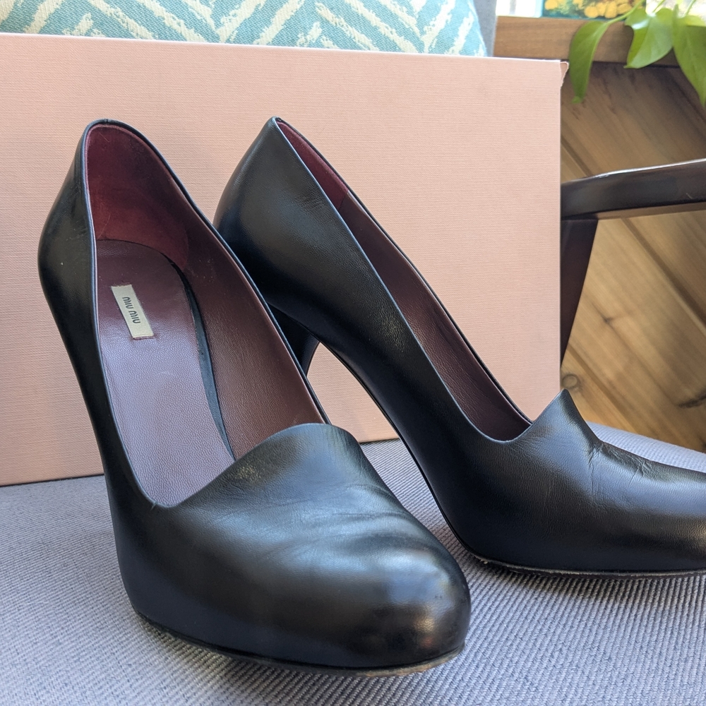 Miu Miu Black Women's Heels